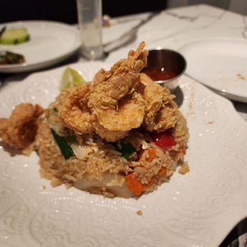 Niyom Thai Kitchen - Phuket fried rice + shrimp - Thai Near Me - Flushing, New York
