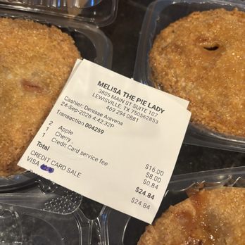 MeLisa The Pie Lady - $25 down the drain - Desserts Near Me - The Colony, Texas MeLisa The Pie Lady - $25 down the drain - Desserts Near Me - The Colony, Texas