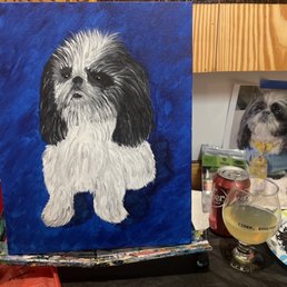 My painting! My painting!