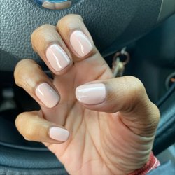Regal Nails, Salon & Spa - A simple pink mani but the service was quick and excellent!