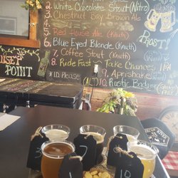 Mecan River Brewing Company - Wonderful flight for samples!