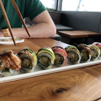 O-Ku - the fierce dragon roll - Japanese Near Me - Atlanta, Georgia