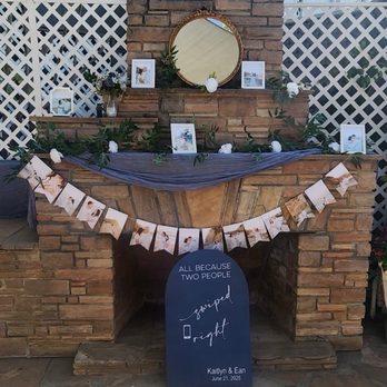 Fletcher Courtyards Venue - Outside mantle - Venues & Event Spaces Near Me - Orange, California Fletcher Courtyards Venue - Outside mantle - Venues & Event Spaces Near Me - Orange, California