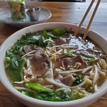 LES BA'GET - Brisket pho yum- I recommend getting the lean brisket! - Vietnamese Near Me - Houston, Texas LES BA'GET - Brisket pho yum- I recommend getting the lean brisket! - Vietnamese Near Me - Houston, Texas