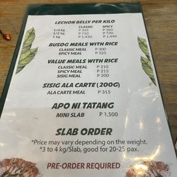 Menu Jan 2024