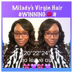 Milady's Hair Affair - Sewn in Extensions with Lace Closure