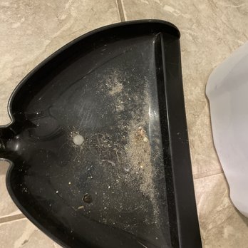Treasure Realty - This is what was remaining dirt and debris after the second "cleaning"  on second floor. - Property Management Near Me