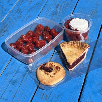 Swanton Berry Farm - U-pick haul, strawberry shortcake, marionberry pie, strawberry shortcake cookie. - Pick Your Own Farms Near Me - Davenport, California Swanton Berry Farm - U-pick haul, strawberry shortcake, marionberry pie, strawberry shortcake cookie. - Pick Your Own Farms Near Me - Davenport, California