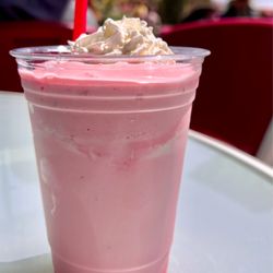 The Strawberry Shack - Strawberry shake. Creamy and thick.