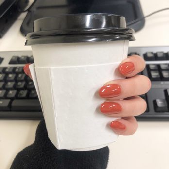 Jojo Nails - Acrylics: almond oval shape with natural length Polish: Essie "Rocky Rose" - Nail Salons Near Me - Glendora, California Jojo Nails - Acrylics: almond oval shape with natural length Polish: Essie "Rocky Rose" - Nail Salons Near Me - Glendora, California