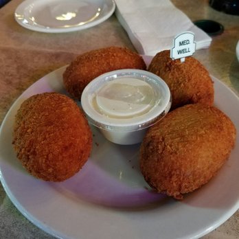 T-Bone Tom's - Armadillo eggs are huge! - Barbeque Near Me - Kemah, Texas T-Bone Tom's - Armadillo eggs are huge! - Barbeque Near Me - Kemah, Texas