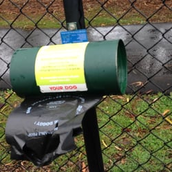 CC Hood Reserve - Playground - poopy bags to keep the park clean