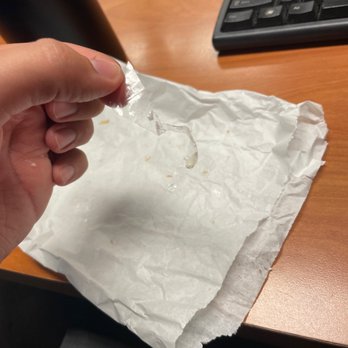 Randy's Donuts - Plastic that I found in my croissant. - Donuts Near Me - Costa Mesa, California Randy's Donuts - Plastic that I found in my croissant. - Donuts Near Me - Costa Mesa, California
