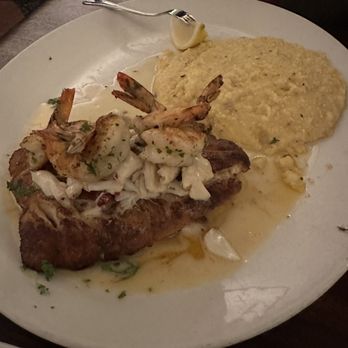 Pappadeaux Seafood Kitchen - Shrimp and Grits wild caught Grouper - Cajun/Creole Near Me - Marietta, Georgia Pappadeaux Seafood Kitchen - Shrimp and Grits wild caught Grouper - Cajun/Creole Near Me - Marietta, Georgia