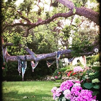 White Fig Designs - Erin's Designs (scarf tree, hoops, hydrangeas and ferns) - Florists Near Me - Newhall, California
