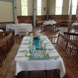 Duck Soup Catering - Canaan Meeting House shower