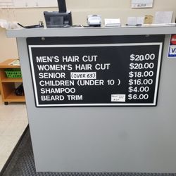 John's Hair Styling - Prices as of Nov 2022