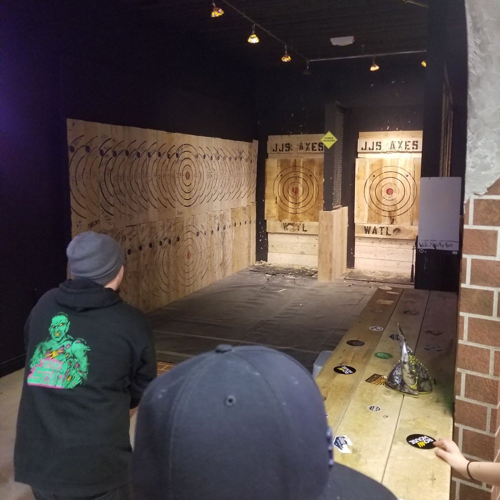 JJ's Axes & Ales - Long handel course - Axe Throwing Near Me - Sioux Falls, South Dakota JJ's Axes & Ales - Long handel course - Axe Throwing Near Me - Sioux Falls, South Dakota
