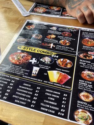 Menu photo 2 K Pop Ramen Dallas, TX Menu photo 2 K Pop Ramen Dallas, TX