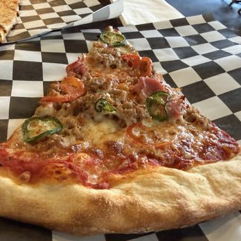 Camp Colvos Brewing - Tacoma - Slice of meat. Ok. - Pizza Near Me - Tacoma, Washington