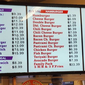 Classic Burger - Menu pics 2024 - Burgers Near Me - West Covina, California