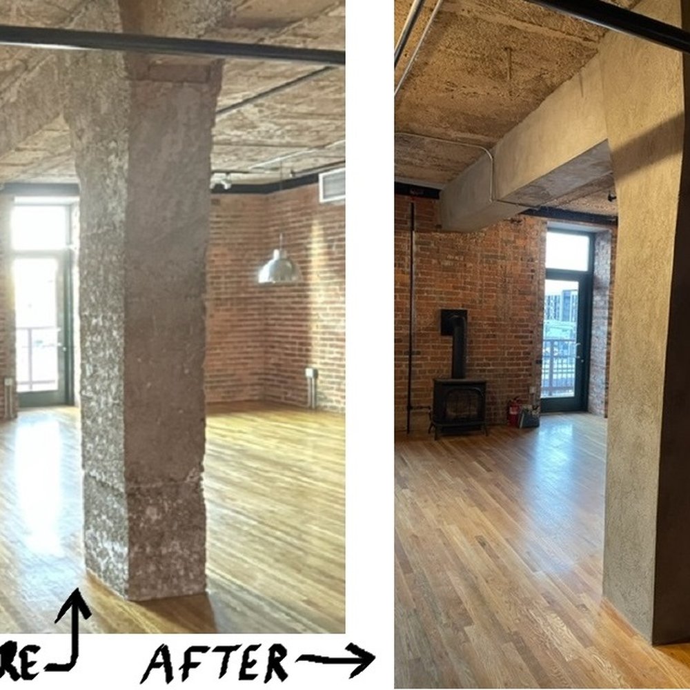 Masonry Restoration - Before & after - Stucco Services Near Me - Aurora, Colorado