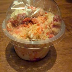 Dream Dish - Strawberry cheesecake pudding