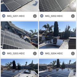 Integrity Pro Washers - Solar panel cleaning before and after pictures.