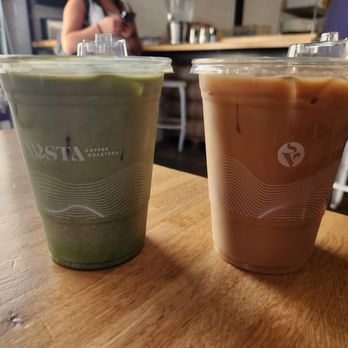Vesta Coffee Roasters - Caramac Latte, Matcha Latte - Coffee Roasteries Near Me - Las Vegas, Nevada