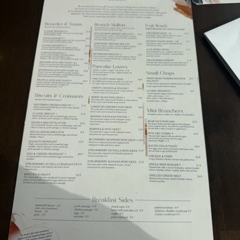 Batters And Brunch - Menu (front) - Breakfast & Brunch Near Me - Humble, Texas