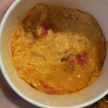 The Royal American - Baked Pimento Cheese Dip (after we ate some of it!) - American Near Me - Charleston, South Carolina The Royal American - Baked Pimento Cheese Dip (after we ate some of it!) - American Near Me - Charleston, South Carolina