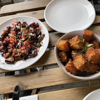 Nabila’s - Eggplant and potatoes - Lebanese Near Me - Brooklyn, New York