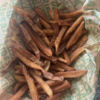 Wingstop - Hard as a rock burnt fries - Chicken Wings Near Me - Pacific Beach, California Wingstop - Hard as a rock burnt fries - Chicken Wings Near Me - Pacific Beach, California