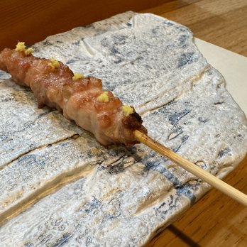 Yakitori Tsuta - Chicken tail with ginger - Japanese Near Me - San Diego, California