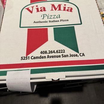 Via Mia Pizza - Pizza Near Me - San Jose, California Via Mia Pizza - Pizza Near Me - San Jose, California