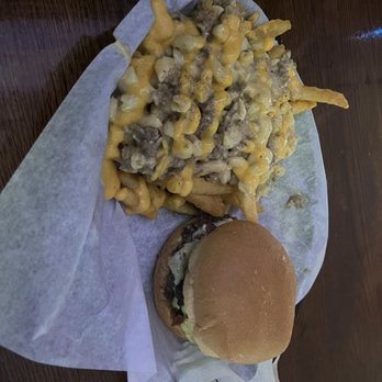 Hydes Slydes - Ranch bowl burger and French dip Mac n cheese fries - Burgers Near Me - Omaha, Nebraska