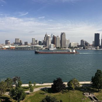 DoubleTree by Hilton Windsor Hotel & Suites - View from Room 1128 - Hotels Near Me - Windsor, Ontario