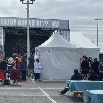 Ocean City Boardwalk - SPRINGFEST Stage 1/4 blocked by a sound tent this year!!!!!! - Local Flavor Near Me