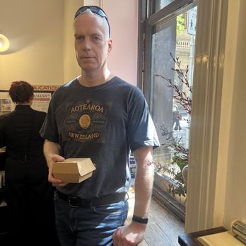 Patricia - Michael Haephrati waiting for his coffee - Coffee & Tea Near Me - Melbourne, VIC Patricia - Michael Haephrati waiting for his coffee - Coffee & Tea Near Me - Melbourne, VIC