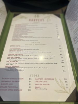 Menu photo 4 Harper's Atlantic City, NJ