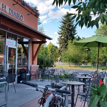 El Diablo - tables and chairs outside a restaurant - Mexican Near Me - Missoula, Montana El Diablo - tables and chairs outside a restaurant - Mexican Near Me - Missoula, Montana