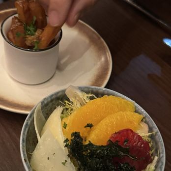 A Different Beast - Patatas bravas & ensalada de naranjas - Tapas/Small Plates Near Me - Las Vegas, Nevada