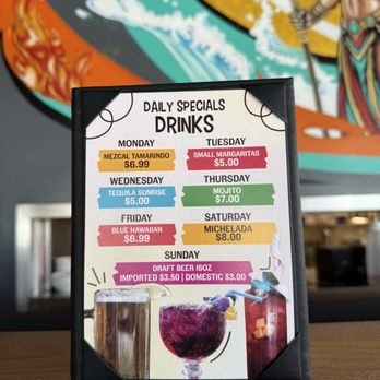 Rey Azteca Monroeville - Daily drink specials - Mexican Near Me - Pittsburgh, Pennsylvania