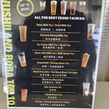 Wushiland Boba - Menu - Bubble Tea Near Me - San Diego, California Wushiland Boba - Menu - Bubble Tea Near Me - San Diego, California