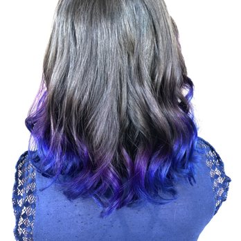 Purple And Blue Ombre Tips By Lyndsey Yelp
