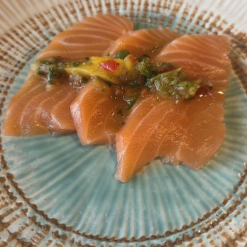 Twenty Five Sushi House - Salmon Crudo - Japanese Near Me - Katy, Texas