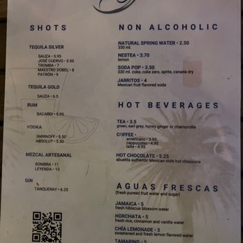 La Cevicheria Bar & Grill - Shots and non alcoholic drinks - Seafood Near Me - Toronto, Ontario La Cevicheria Bar & Grill - Shots and non alcoholic drinks - Seafood Near Me - Toronto, Ontario