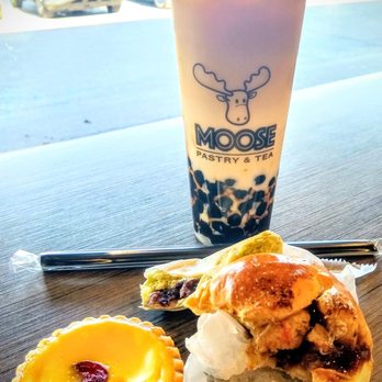 Moose Pastry & Tea - Excellent egg tart, red beans pastry, and black tea bubble tea. A must stop in Novi! - Bakeries Near Me - Novi, Michigan Moose Pastry & Tea - Excellent egg tart, red beans pastry, and black tea bubble tea. A must stop in Novi! - Bakeries Near Me - Novi, Michigan