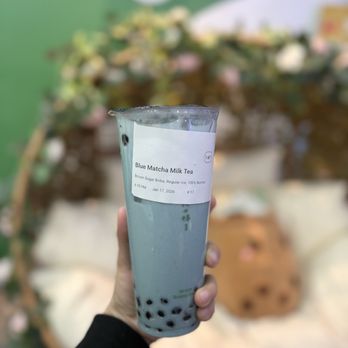 Hung Up On Cane - Blue Matcha Fresh Milk Tea - Coffee & Tea Near Me - San Bernardino, California Hung Up On Cane - Blue Matcha Fresh Milk Tea - Coffee & Tea Near Me - San Bernardino, California