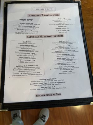 Menu photo 1 Roberto's Restaurant & Café Bristol, RI Menu photo 1 Roberto's Restaurant & Café Bristol, RI